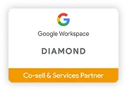 Google Cloud Daimond パートナー USEN Smart Worksにお任せください！